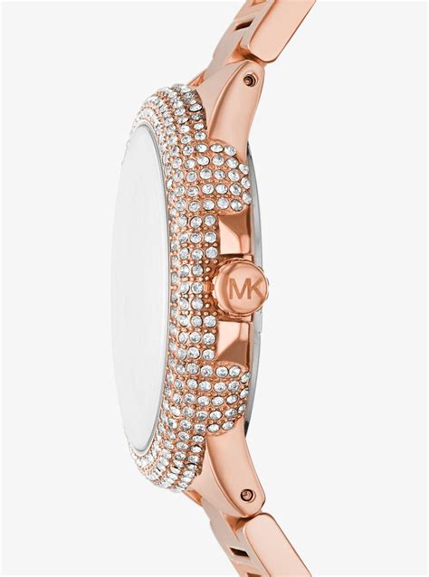 mkj7027791 michael kors|Oversized Camille Rose Gold.